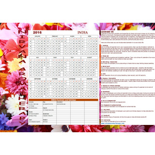 Aromatherapy Calender