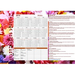 Aromatherapy calendar