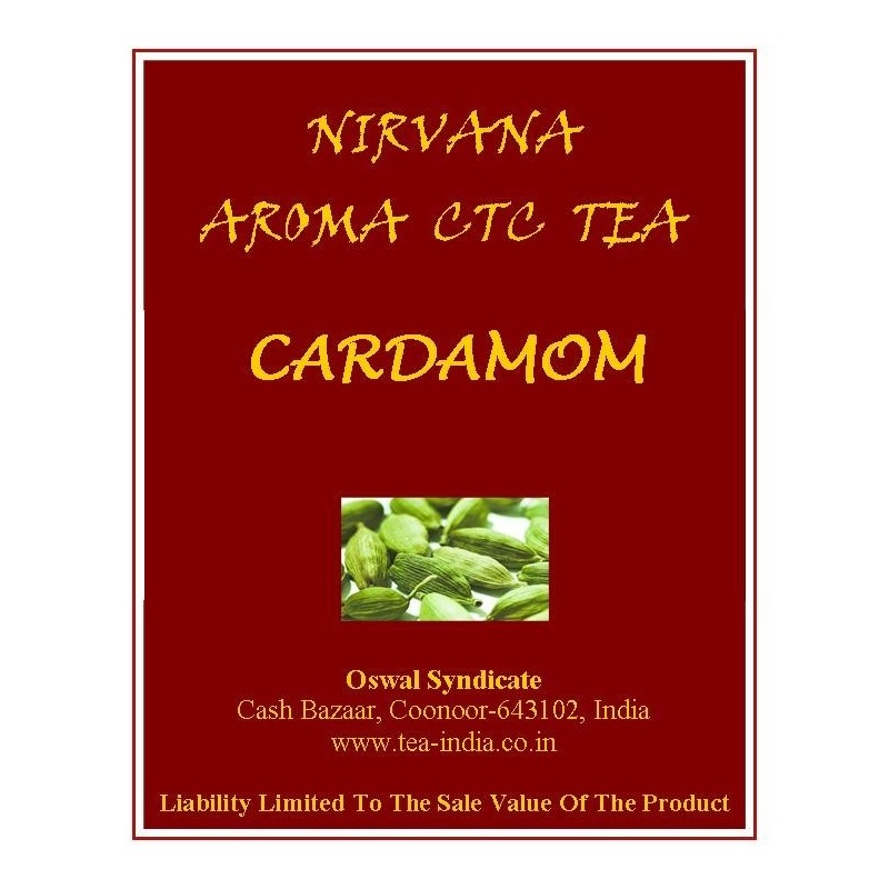 Nirvana Cardamom Black CTC Tea