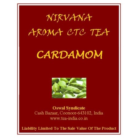 Nirvana Cardamom Black CTC Tea
